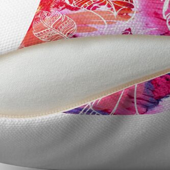 Alternate view of Fashioned in Feathers Floor Pillow