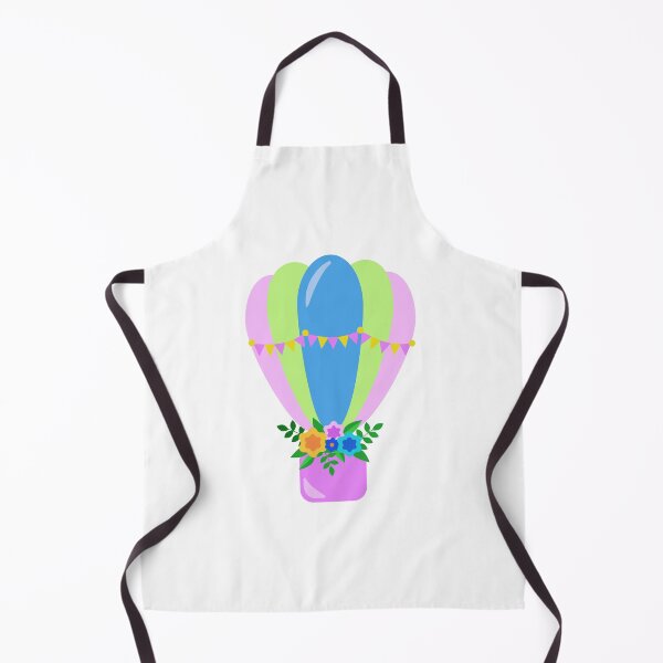 Item preview, Cute Hot air ballon with flowers designed and sold by CarolinasDsgns.