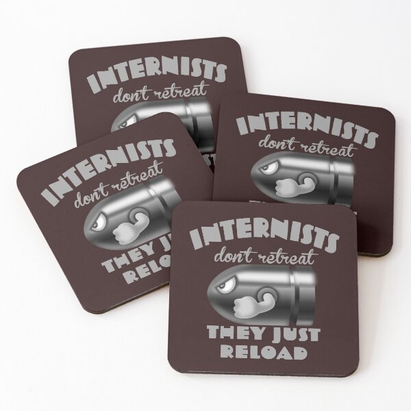 Item preview, internists don’t retreat, they just reload designed and sold by doctors-apparel.