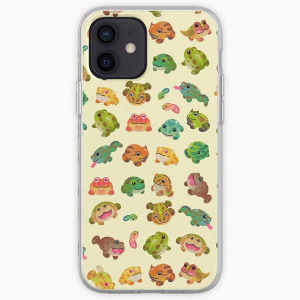 Horned frog - bright iPhone Soft Case