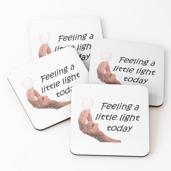 Item preview, Feeling a little light designed and sold by PillowPuns.