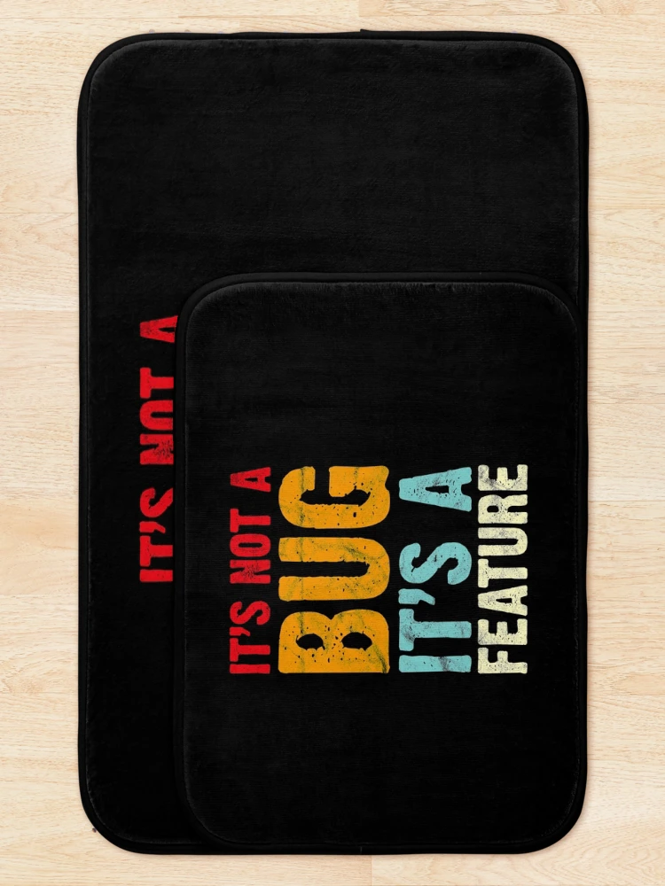 Thumbnail 5 of 6, Bath Mat, Programmer Developer Computer Scientist Geek Coder Debugging design designed and sold by A-Fashion.