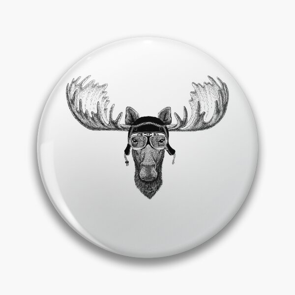 Item preview, Moose Pilot designed and sold by MisterGooseShop.