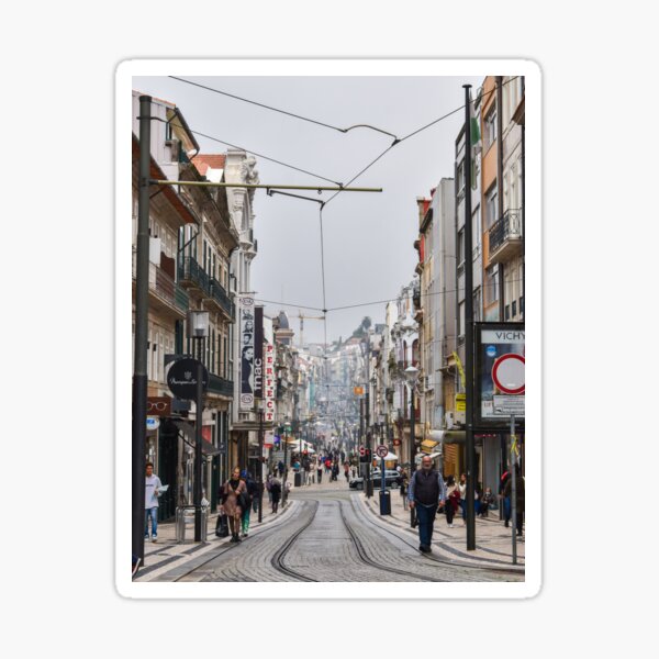 Porto - Streets of Porto, Portugal Sticker