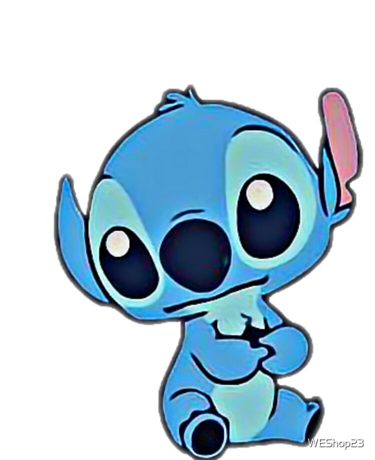 BABY lilo and stitch CUTE FACE STAR iPad Case & Skin for Sale by