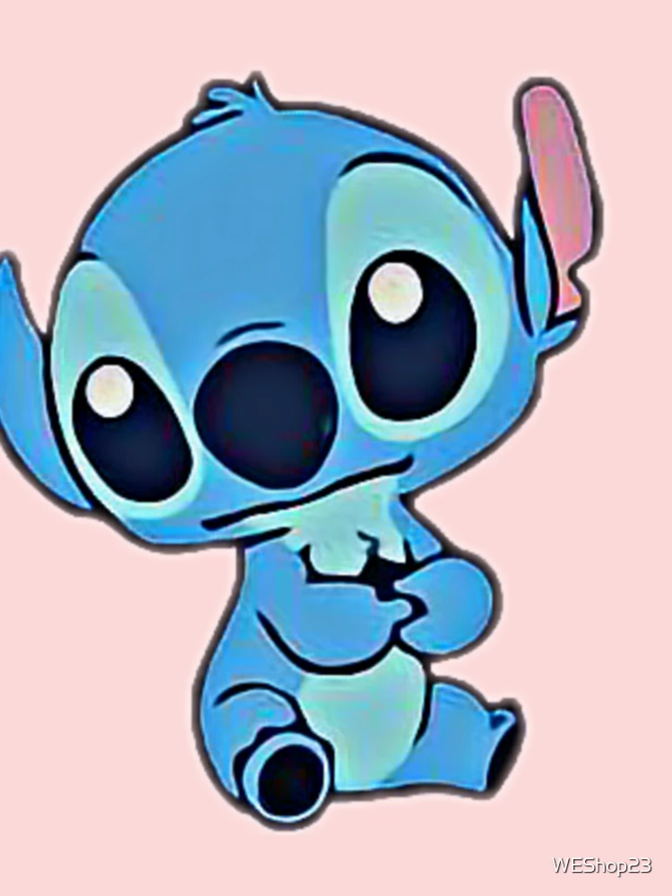BABY lilo and stitch CUTE FACE STAR | Kids T-Shirt