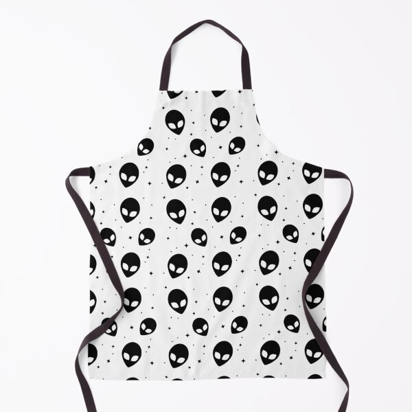 Item preview, Black and white alien pattern designed and sold by lipemo.
