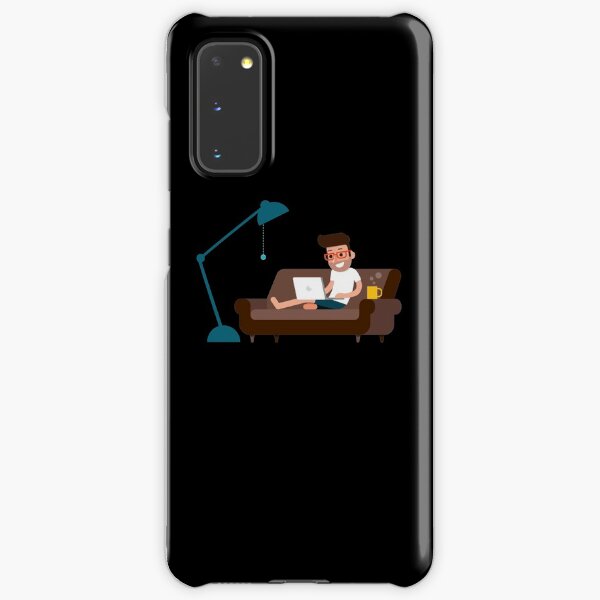 Work From Home Bro Samsung Galaxy Snap Case