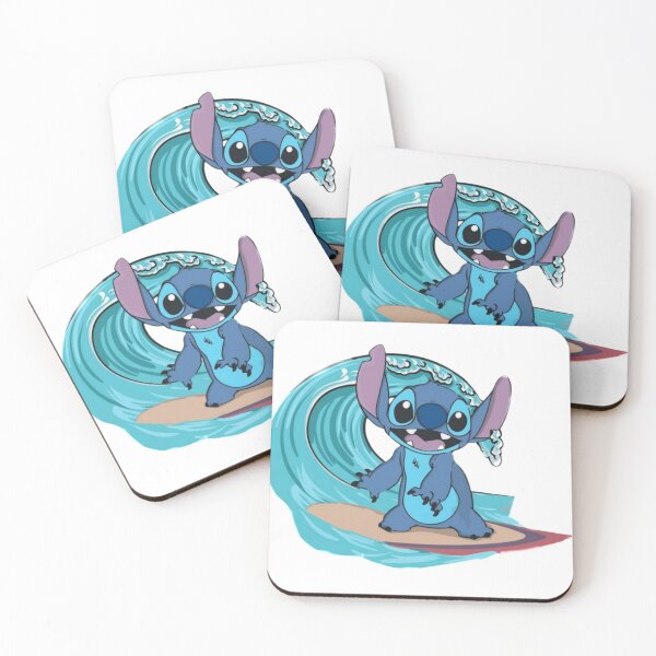 Item preview, surfing lilo and stitch CUTE FACE STAR designed and sold by WEShop23.
