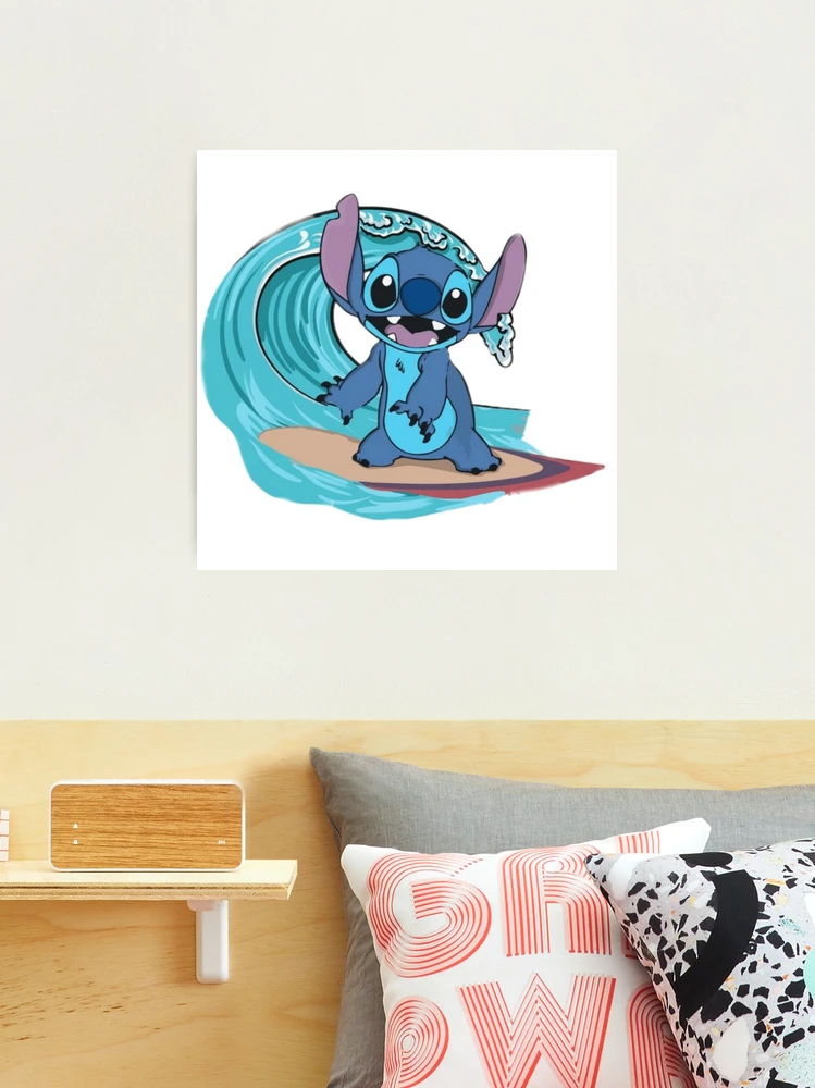 Disney Lilo and Stitch Surfing Poster Wall Decor – Twentyonefox