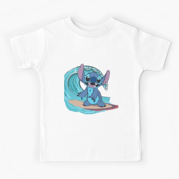 BABY lilo and stitch CUTE FACE STAR Kids T-Shirt for Sale by