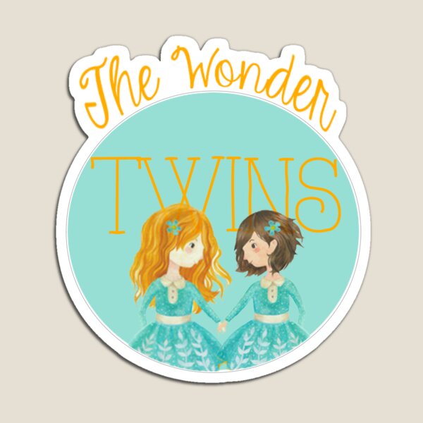 The Wonder Twins Magnet