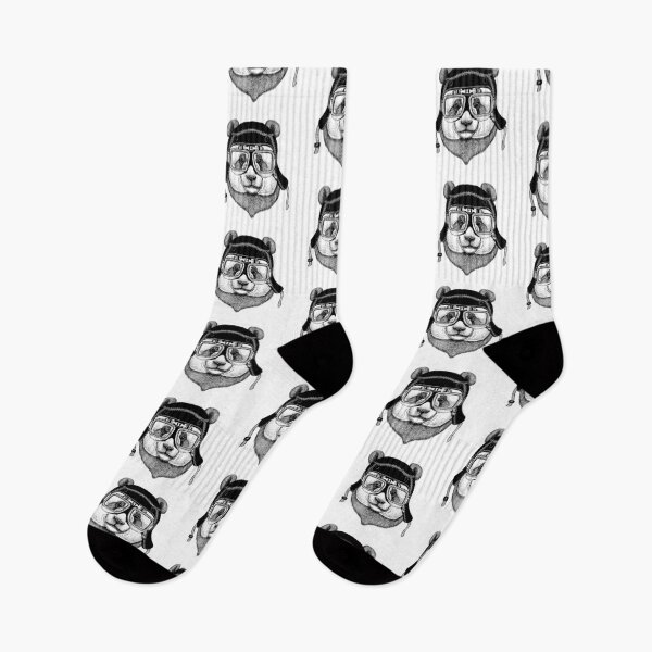 Item preview, Panda Bear Pilot designed and sold by MisterGooseShop.