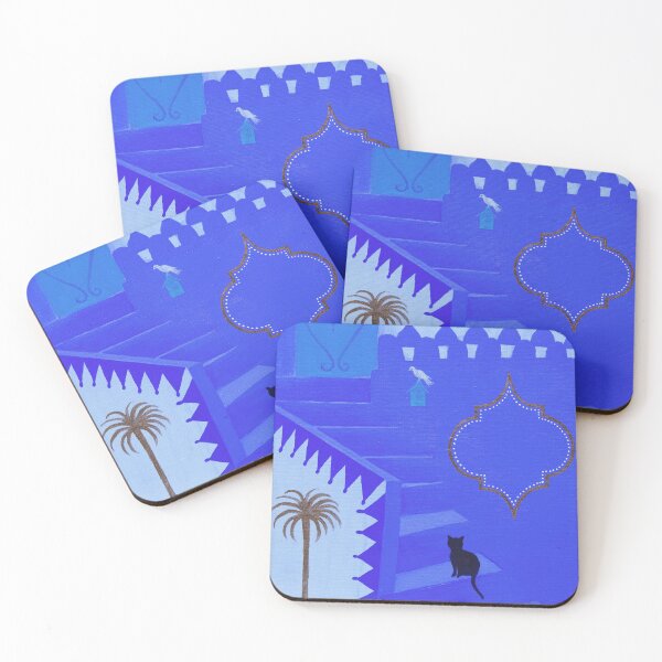 Item preview, Stairway to Chefchaouen designed and sold by Carolin Bentbib.