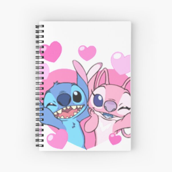 Cute stitch ! | Cahier à spirale