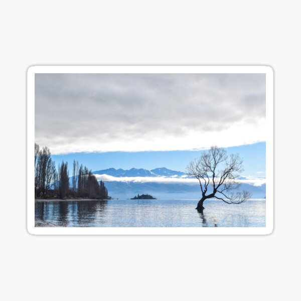 Lake Wanaka Tree New Zealand Sticker