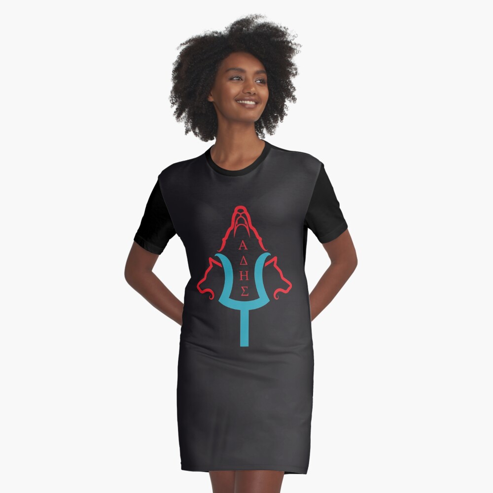 Item preview, Graphic T-Shirt Dress designed and sold by OwlishArts.