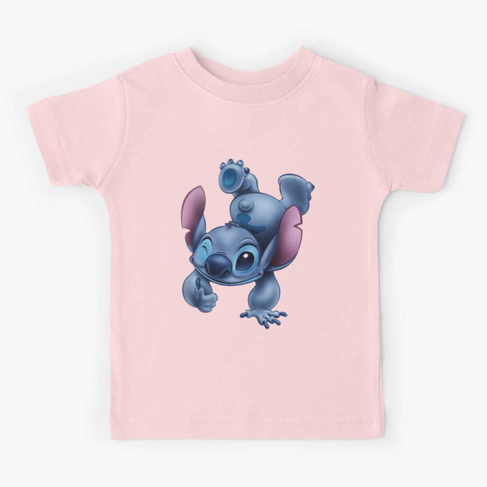 ninja lilo and stitch CUTE FACE STAR | Kids T-Shirt