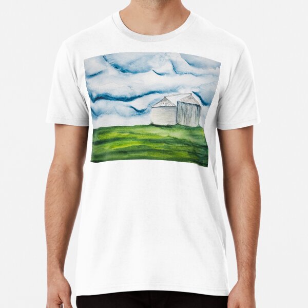 Vista previa del artículo con la obra «Silos Moody», diseñado y vendido por Logan Gottsacker.