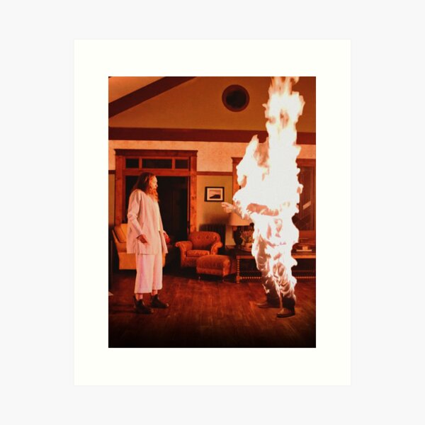 Item preview, Hereditary dad burning horror designed and sold by PremiumTeesArt.
