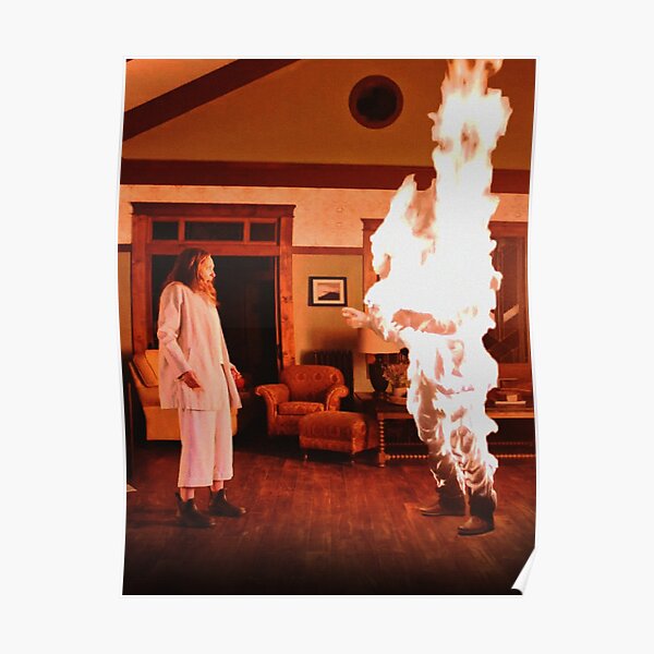Hereditary dad burning Poster
