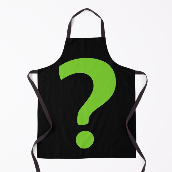 Item preview, Enigma - green question mark designed and sold by XOOXOO.
