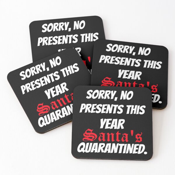 Item preview, Christmas Quarantine: Sorry, No Presents This Year Santa is Quarantined.  designed and sold by Not A Typical  Teacher.