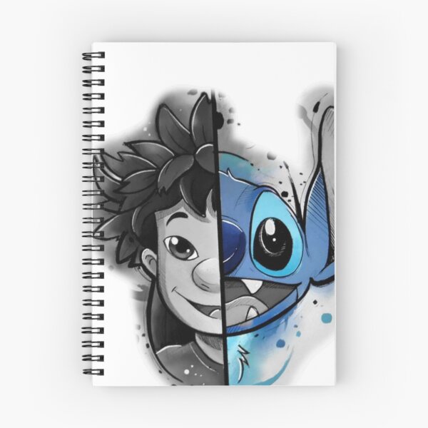 Artikelvorschau, blaue Lilo und Stich HALLO entworfen und verkauft von WEShop23.