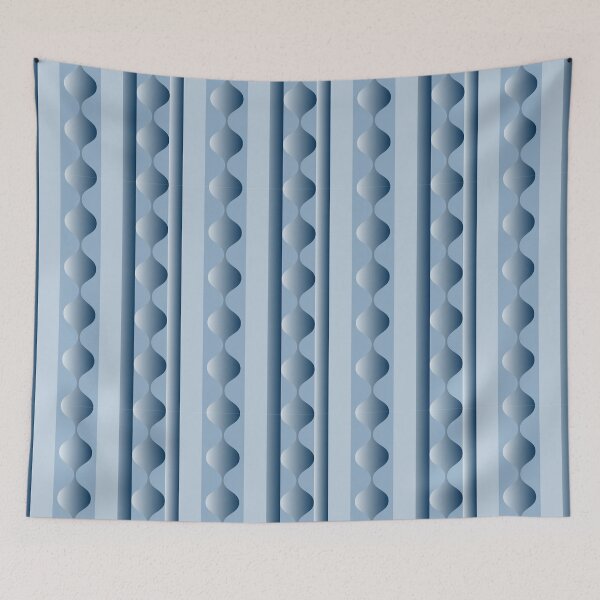 Item preview, Tranquil geometry in blue designed and sold by SparkleandSmile.