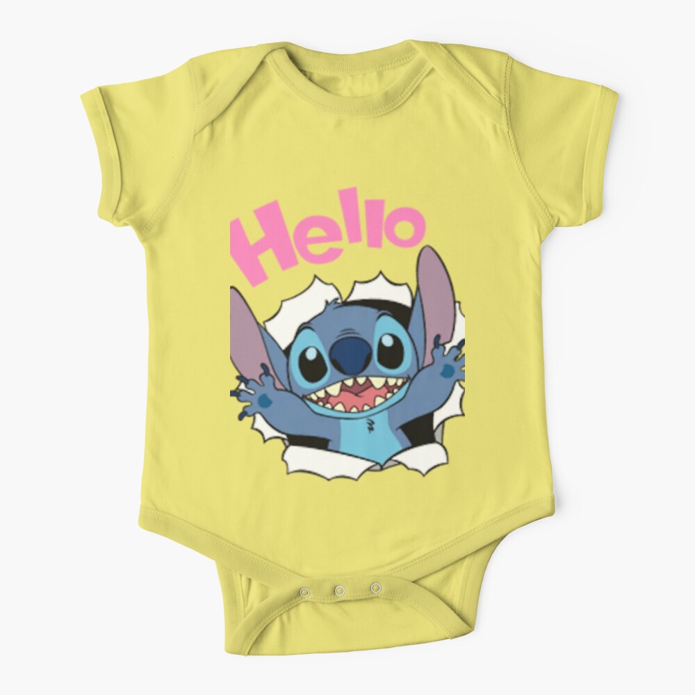 baby lilo and stitch HELLO | Sticker