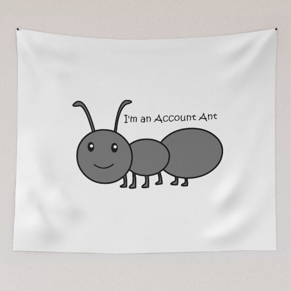 Item preview, Account-ant designed and sold by PillowPuns.