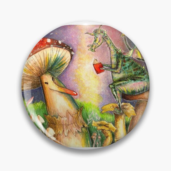 Artikelvorschau, Mr. Toadstool und Dragon entworfen und verkauft von Whimsical-Hovel.