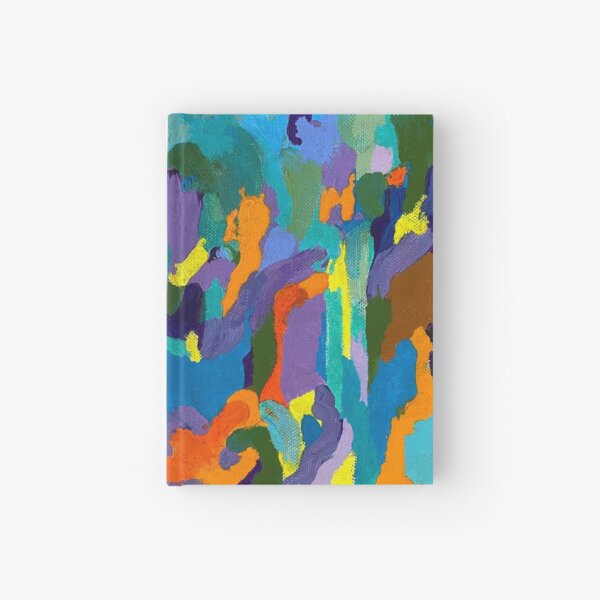 Flaming Hardcover Journal