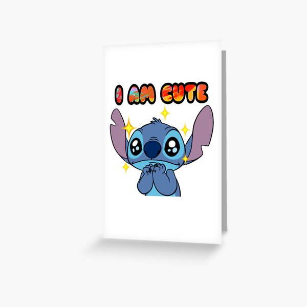 really cute of lilo and stitch HELLO Sticker for Sale by WEShop23