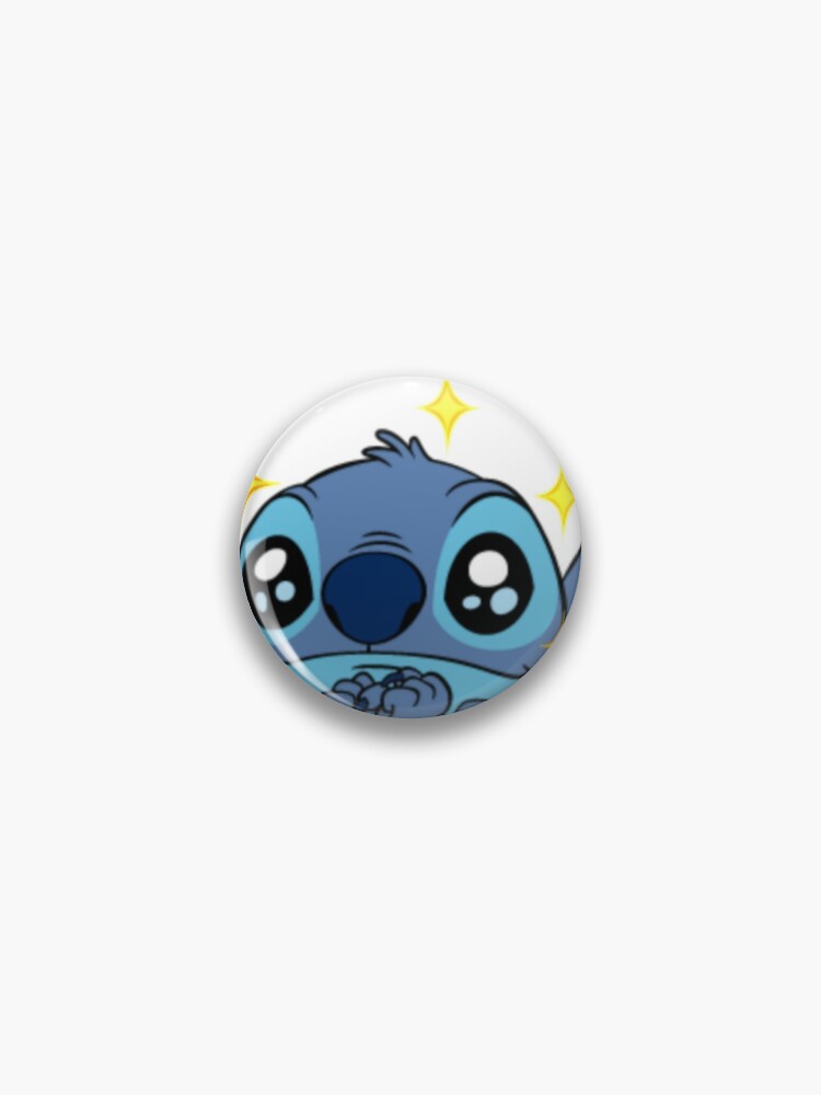 really cute of lilo and stitch HELLO Pin for Sale by WEShop23