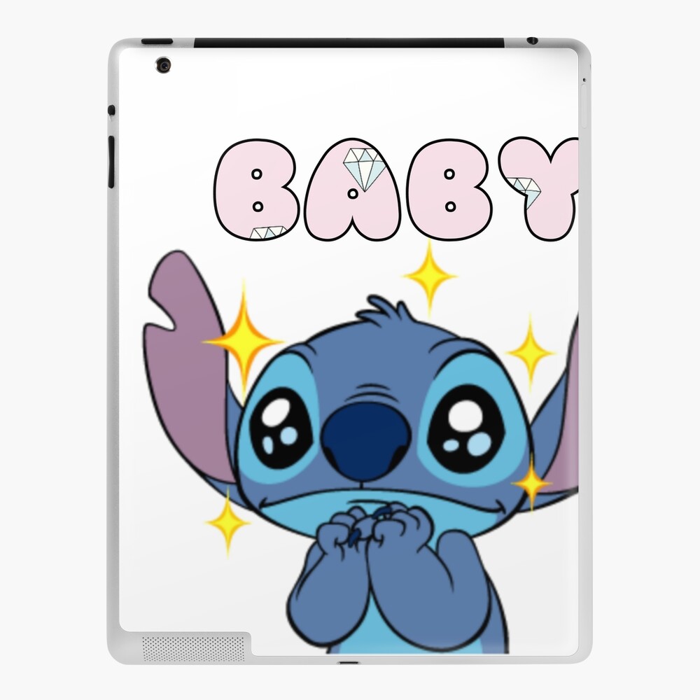 Funda y vinilo para iPad for Sale con la obra «lilo y stitch, lilo,  puntada, dibujos animados, 626, puntada de lilo, dobladillo» de deswaopam