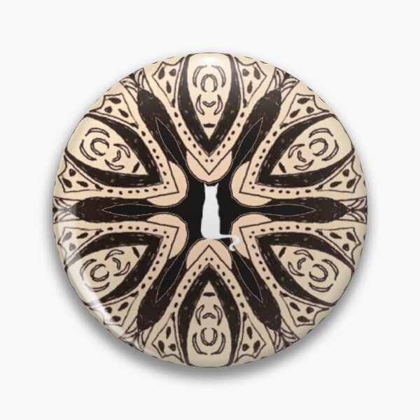 Item preview, Aztec Maze Mandala design, find the lost cat design designed and sold by ZenArt-Fern.