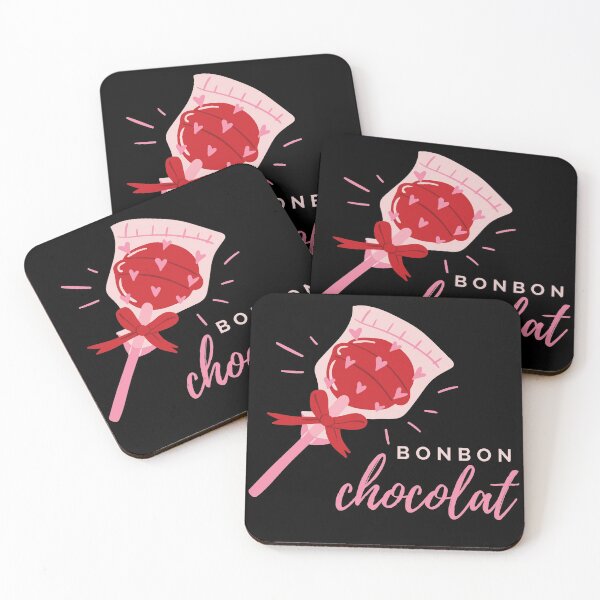Item preview, EVERGLOW Bonbon Chocolat Kpop Quote designed and sold by SugarSaint.