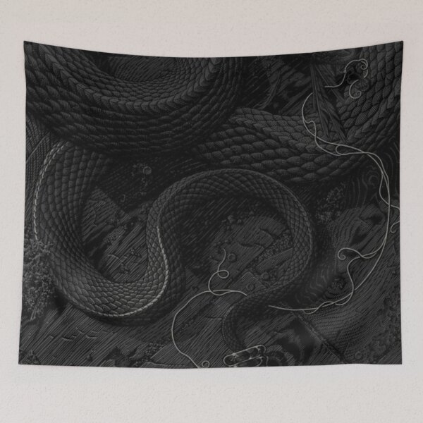 Item preview, Aesthetic Black Snake designed and sold by asun5.