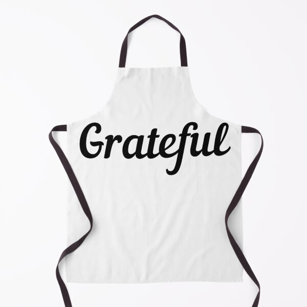 Item preview, Grateful. Retro script. Black text only design designed and sold by JellyBeenzz.