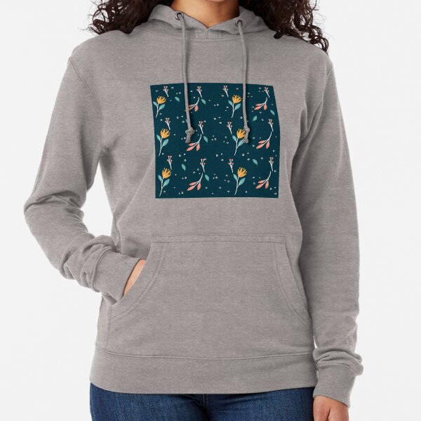 Fall Patterns Lightweight Hoodie