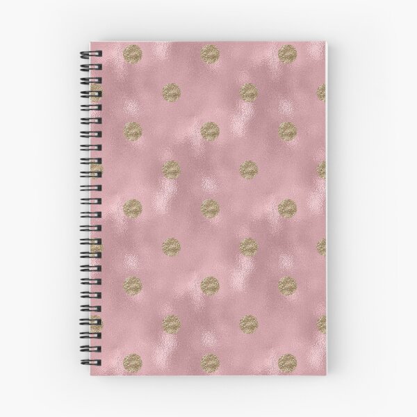 Item preview, Deep Pink & Gold Polkadots (The Pink Collection) designed and sold by danidrawinggift.