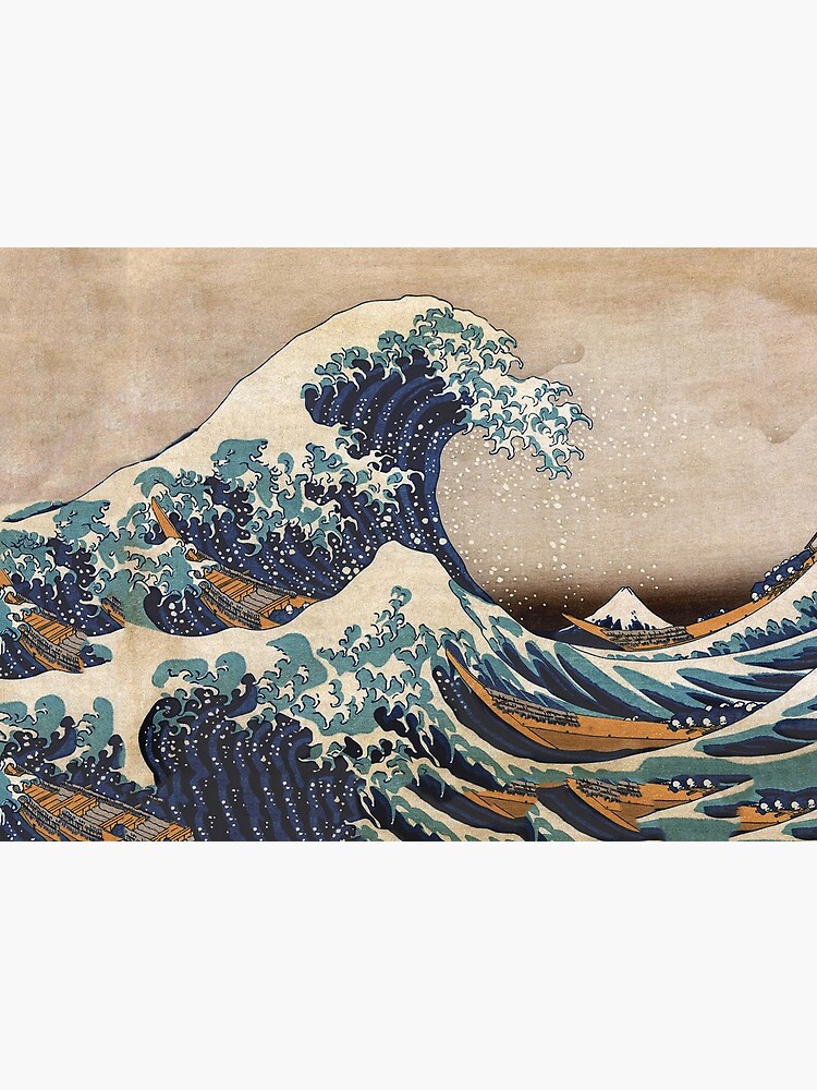 The Great Wave off Kanagawa by VintageArchive