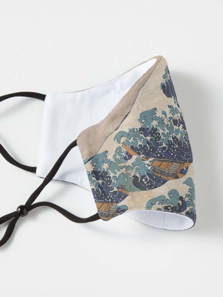 Alternate view of The Great Wave off Kanagawa Mask