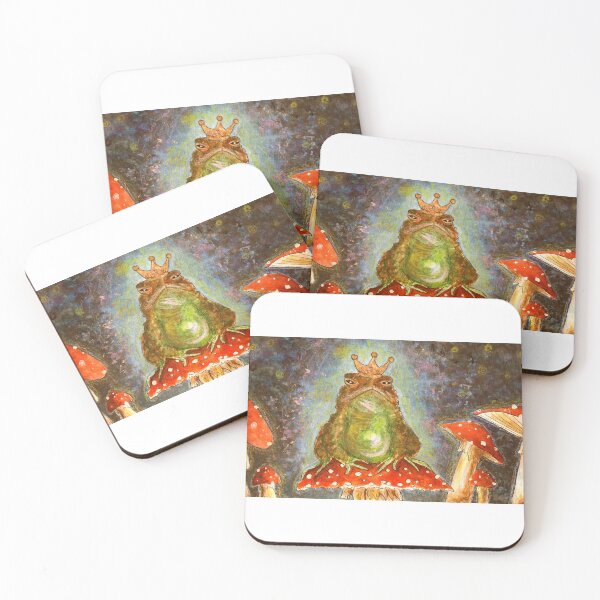 Item preview, Mr. Toadstool the king designed and sold by Whimsical-Hovel.