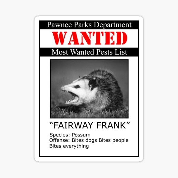 Fairway Frank Sticker
