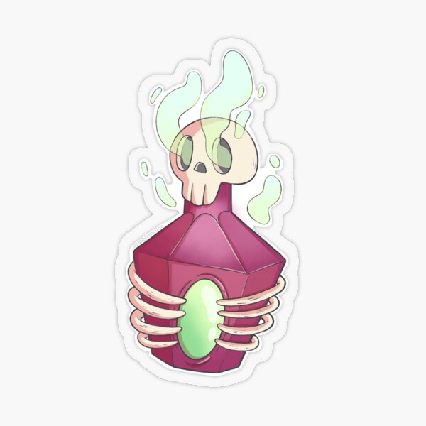 D&D: Death Potion Pegatina transparente