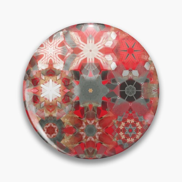 Item preview,  Christmas Snowflakes Red, Grey and White Christmassy Reusable Xmas Facemasks  designed and sold by Jenny Meehan Art Prints and Patterns  .