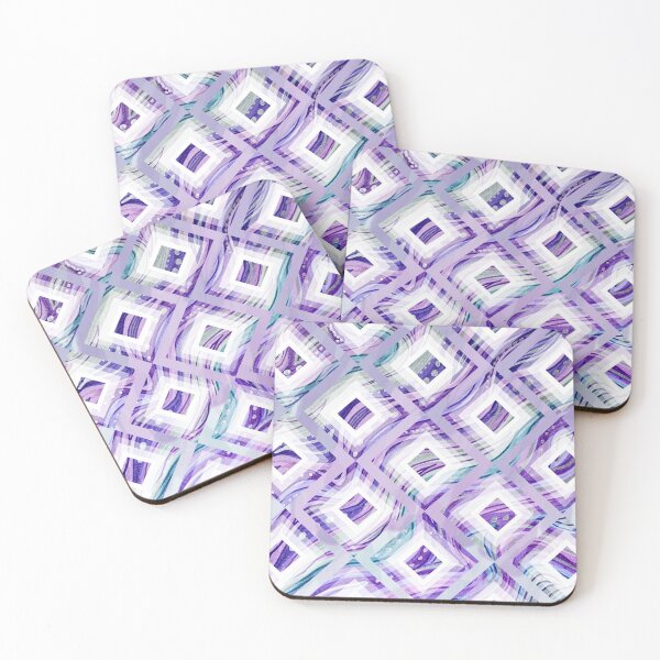 Item preview, Purple Geometric Geode Swirl designed and sold by Courtney Wartner.