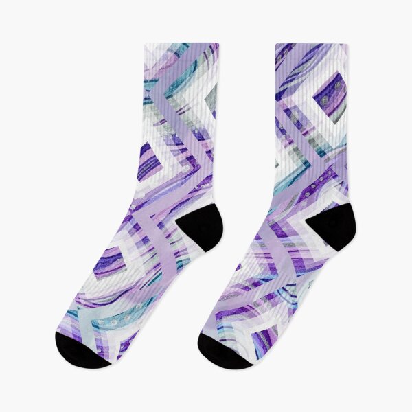 Item preview, Purple Geometric Geode Swirl designed and sold by Courtney Wartner.